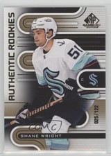 2022 Upper Deck SP Game Used Authentic Rookies Gold /122 Shane Wright #230 18n5