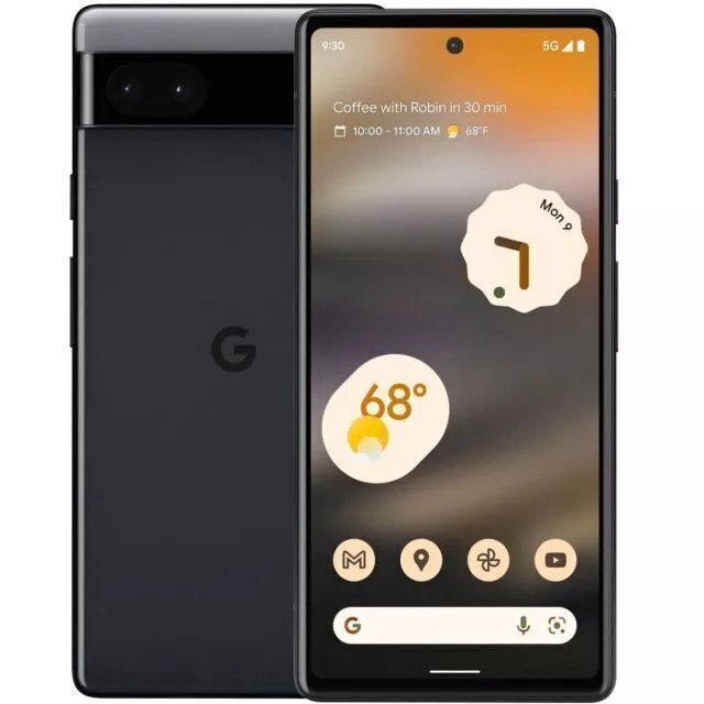 Google Pixel 6 - 128 GB - Stormy Black (Unlocked) for sale online