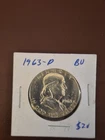1963 D Franklin Half Dollar