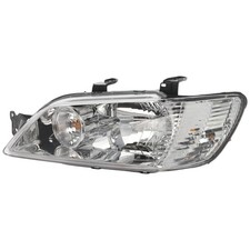 Headlight For 2002-2003 Mitsubishi Lancer Left Clear Lens With Bulb