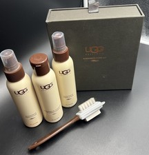 UGG Sheepskin Care Kit - 4 Pieces Australia Cleaner Brush Stone Conditioner