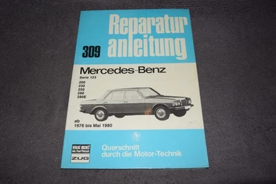Reparaturanleitung Reparaturhandbuch Mercedes W 123 Limousine erstklassig - Bild 1 von 4