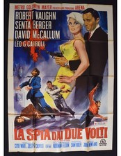 Poster The Spy With Two Faces Robert Vaughn Senta Berger Mc Callum A111