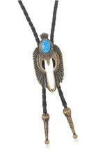 New beautiful Eagle Bird falcon bolo Tie western Gift Men Women