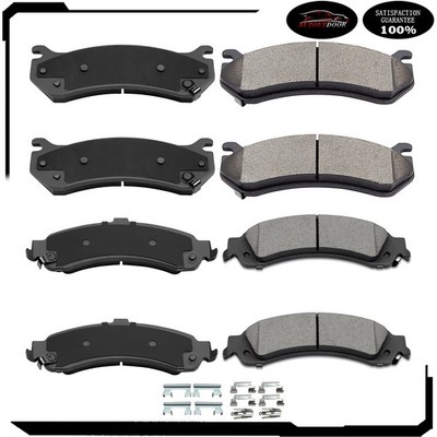 Front And Rear Ceramic Brake Pads For Avalanche Silverado Suburban 1500 Tahoe