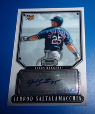 2007 Bowman Sterling Jarrod Saltalamacchia #BS-JS Auto RC Rangers