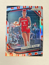 2025 Panini Prizm #81 Shakira Austin LOGO PRIZM DSG Exclusive Washington Mystics