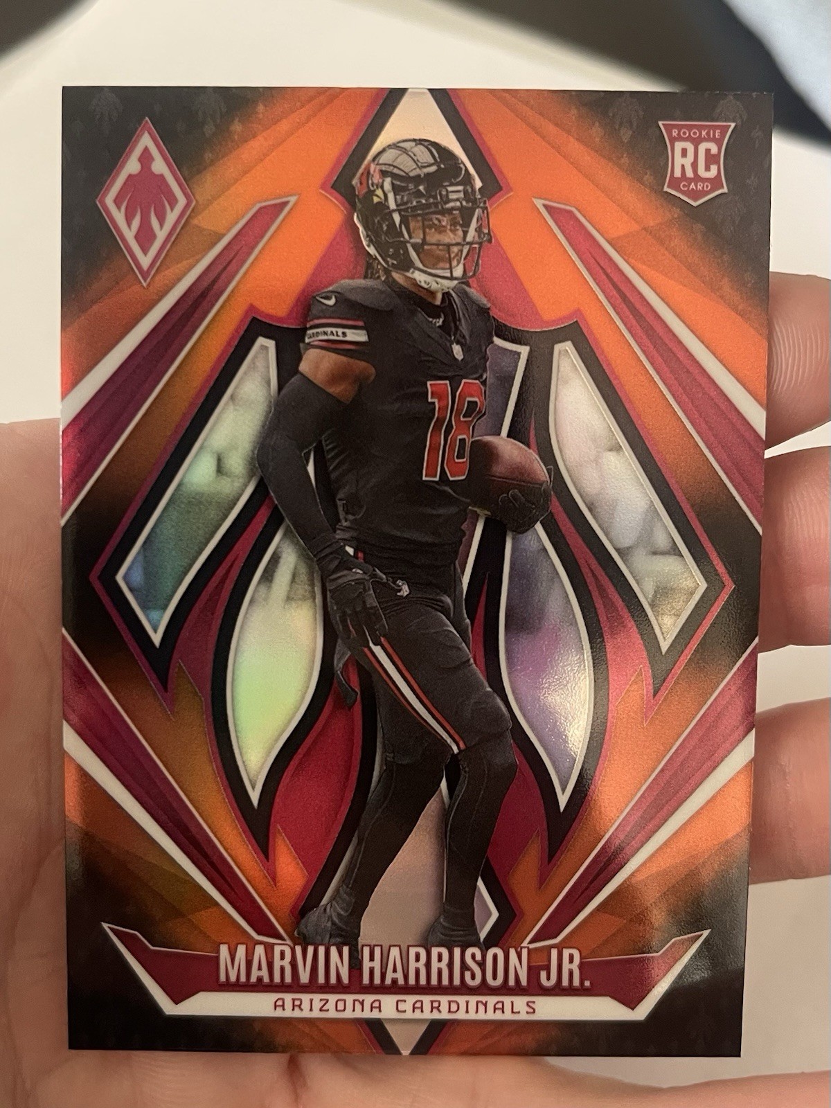 2024 Panini Phoenix - Rookies Marvin Harrison Jr. #226 Orange Fade (RC)