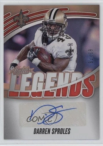2025 Panini Absolute Darren Sproles Red (RAW)