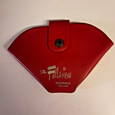 Vintage The Fallsview Hotel Sewing Travel Kit Red with some stuff inside