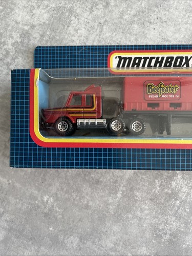 Matchbox Convoy CY-18 Scania Double Container Truck - Beefeater - Picture 2 of 11