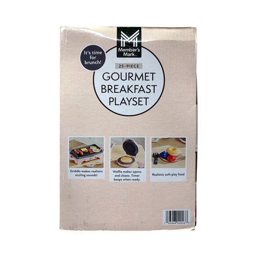Member's Mark 25-Piece Gourmet Breakfast Cooking Playset for Kids, Pink - Picture 3 of 3