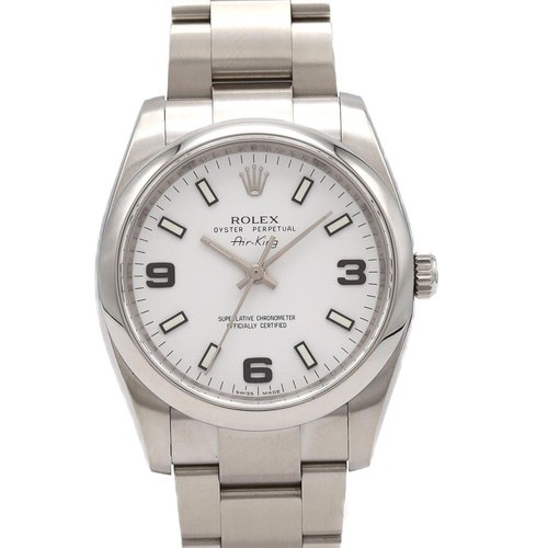 Authentic Rolex Air-King 114200 Stainless Steel Mechanical Automatic G Serie...