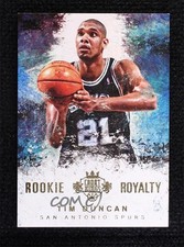 2014-15 Panini Court Kings Rookie Royalty Tim Duncan #20 HOF 0u02