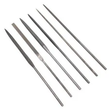 European Style Precision Needle File Set 6 Pc Cut 2 Jewelry Swiss Pattern