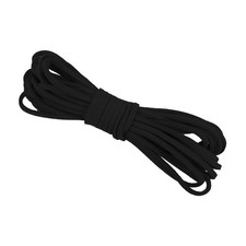 5.5 Yards x 3mm Faux Suede Leather Cord for Beading Black