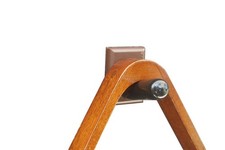 WallMounted Pool and Billiards Rack USA Made, Brown Finish