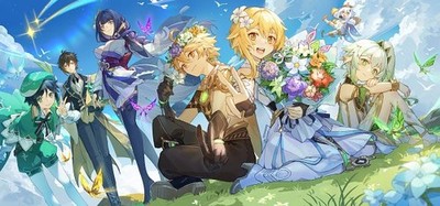 Anime aether lumine nahida paimon raiden shogun Playmat Gaming Mat Desk 2811