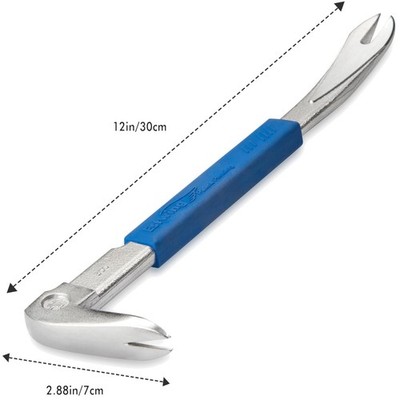 Heavy-Duty Nail Puller - 12.5'' Forged Steel Construction