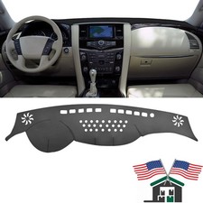 Sunshade Dashmat Dash Carpet Dashboard Interior Mat For Nissan Patrol Y62 Armada
