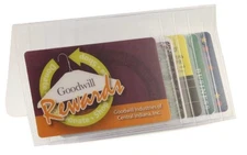 Plastic Wallet Inserts - Secretary 5 Page Credit Card Holder