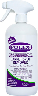 Professional Carpet Cleaner Spray 34 Oz, Spot Cleaner for Carpet and Upholstery,