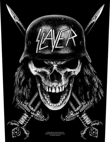 Slayer - Soldier....Macht Backpatch RüCkenaufnäHer-image