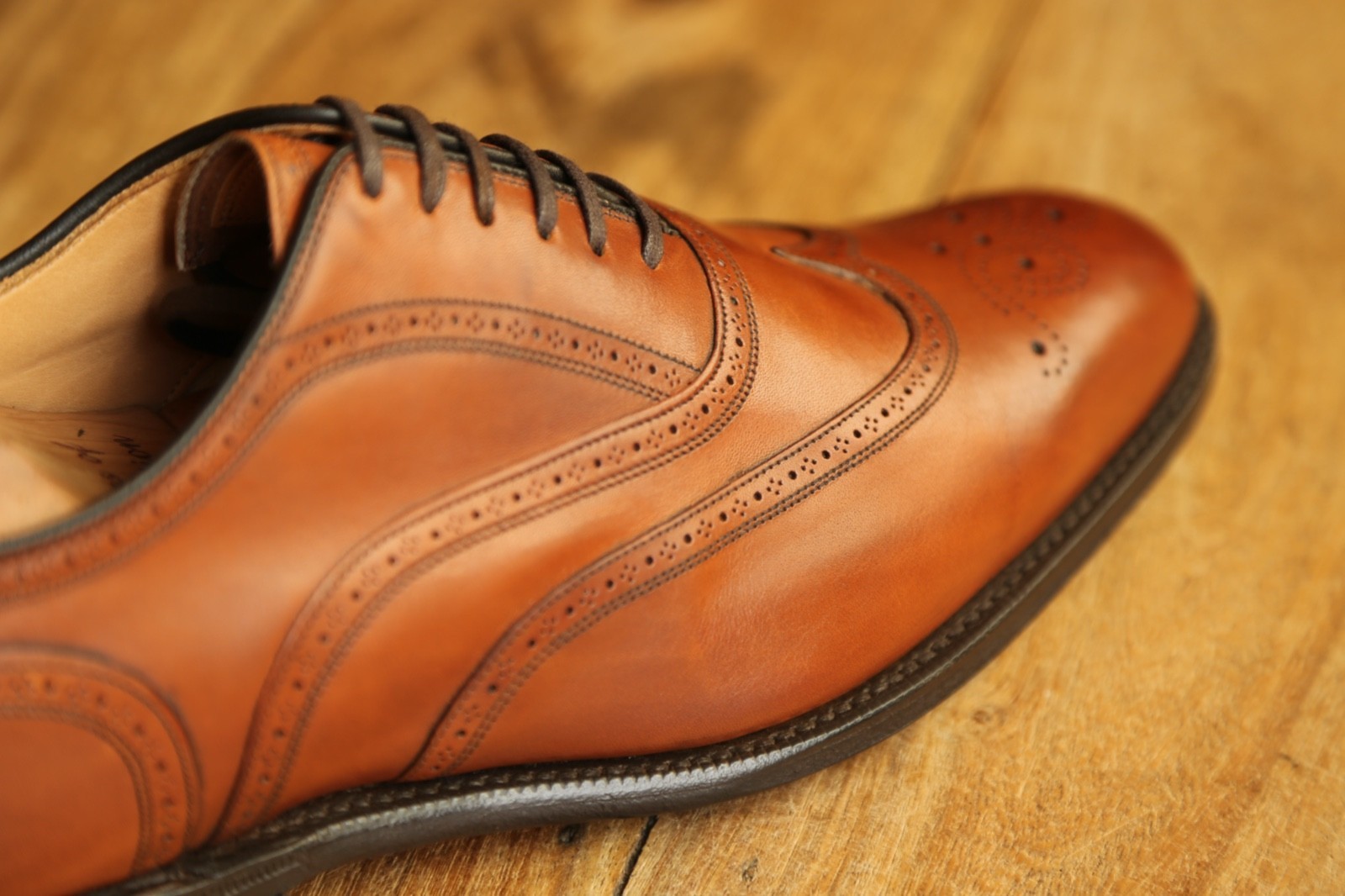 Church's Bueton Zapatos Oxford Brogue de Cuero Marrón Tostado para Hombre...