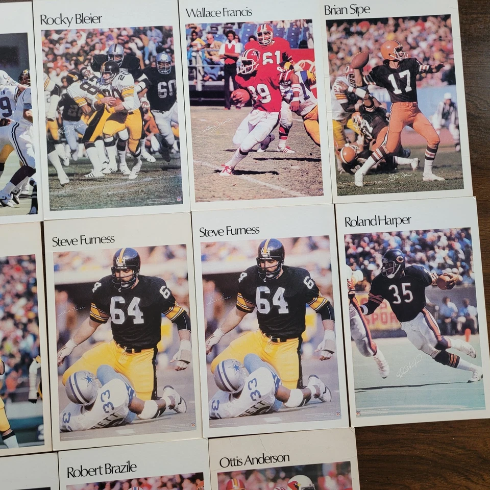 NFL Mediacom mini-póster lote (17)- 2 Walter Paytons!!! Foto 3 de 4