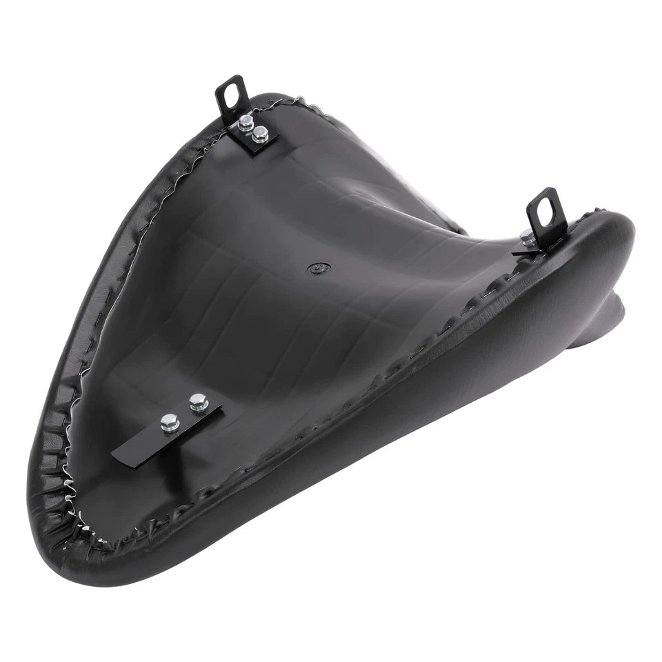 Asiento de conductor solo con cubo negro para Harley Fat Boy Heritage Softail 2000-2007 Foto 3 de 4