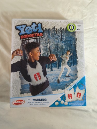 Diggin® Yeti DodgeTag® Schneeballschlacht für 2 Spieler! Spaß ganzjährig ab 6+ Jahren