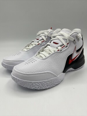 Nike Zoom LeBron NXXT Gen AMPD White Black University Red FJ1566