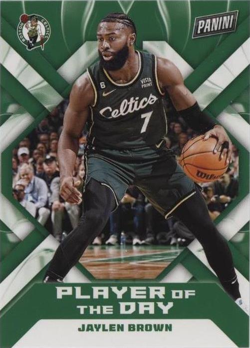 2022-23 Panini Player of the Day - Jaylen Brown #24 - 1 of 2