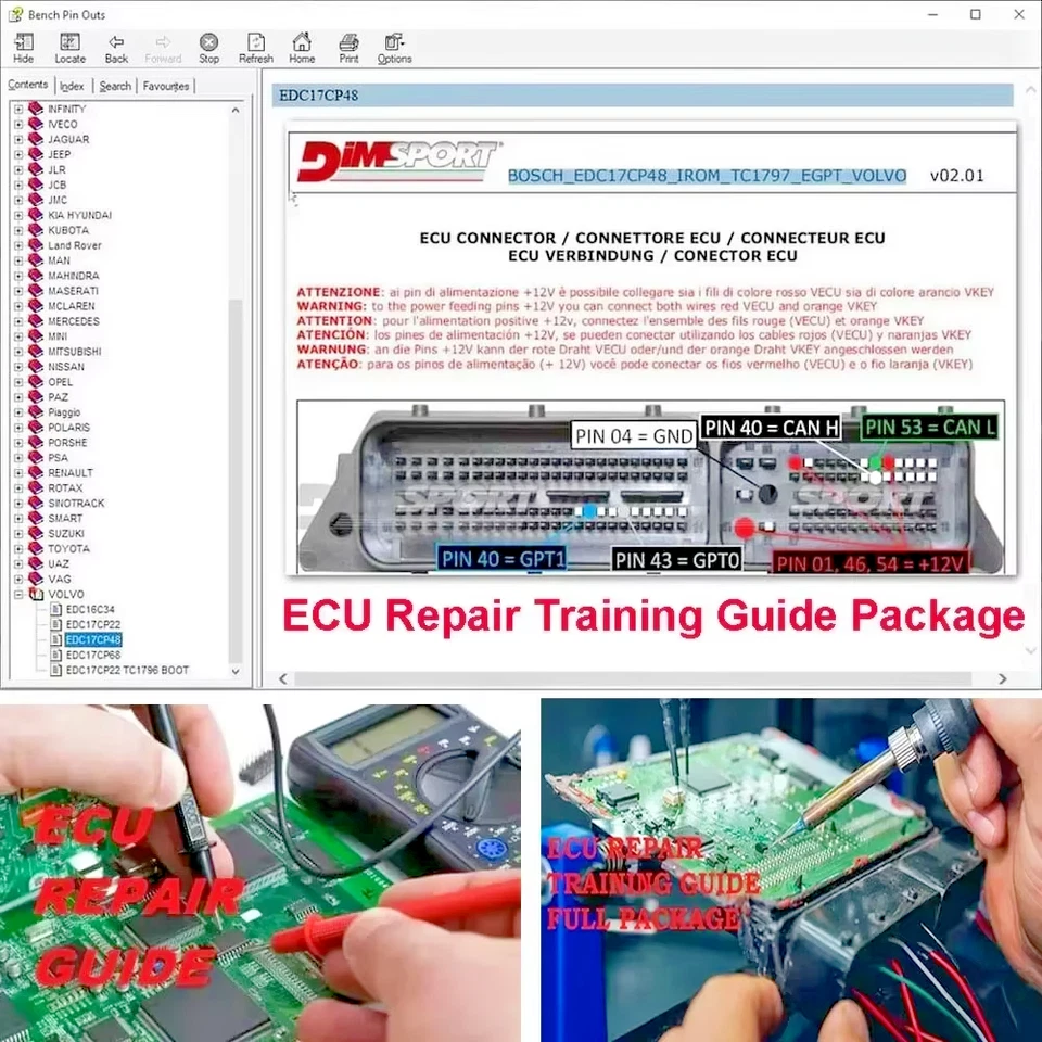 Autoscan ECU Repair & Diagnostic Training Guide - Educational Software & Manual - Image 2 of 3