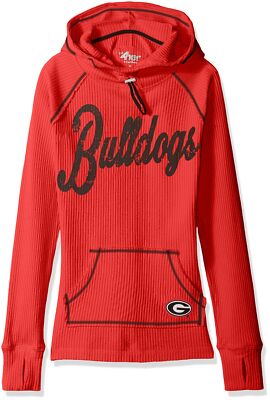 GIII For Her NCAA Georgia Bulldogs Women's Base Camp Adventure Hoody, Small/M...