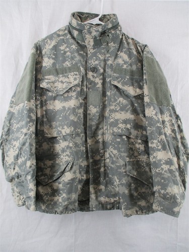 USGI M-65 Field Jacket Small XX-Short Digital Camo ACU Cold Weather Coat GRADE B - Picture 1 of 4