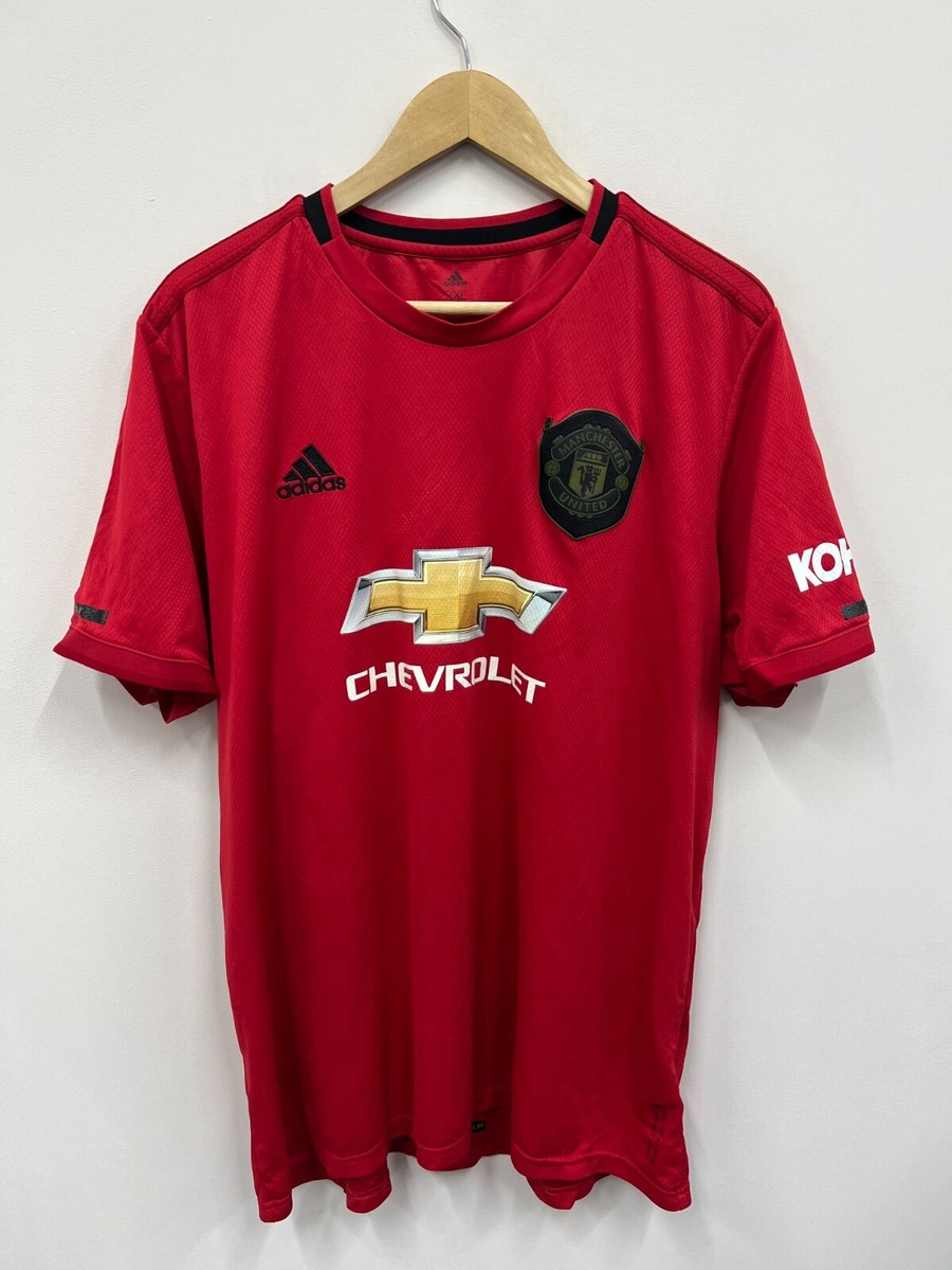 Manchester United 2019/20 Home Football Shirt Soccer Jersey Size