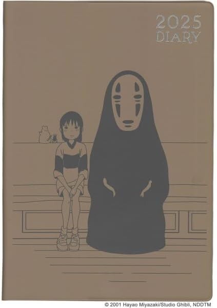 2025 Spirited Away Schedule Diary Book Sen to Chihiro Studio