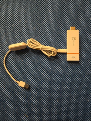 j5create JVAW76-N ScreenCast 4K HDMI Wireless Display Adapter J5