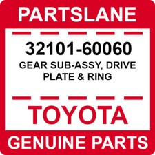 32101-60060 Toyota OEM Genuine GEAR SUB-ASSY, DRIVE PLATE & RING