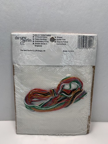 Neu Berlin Kreuzstich Set Merry Kissmas Mäuse Nikolaus Sack 3141 - Bild 2 von 2