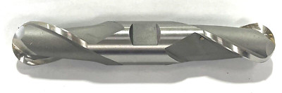 1'' x 1'' Cobalt M42 Double End Mill 2 Flute Ball Nose
