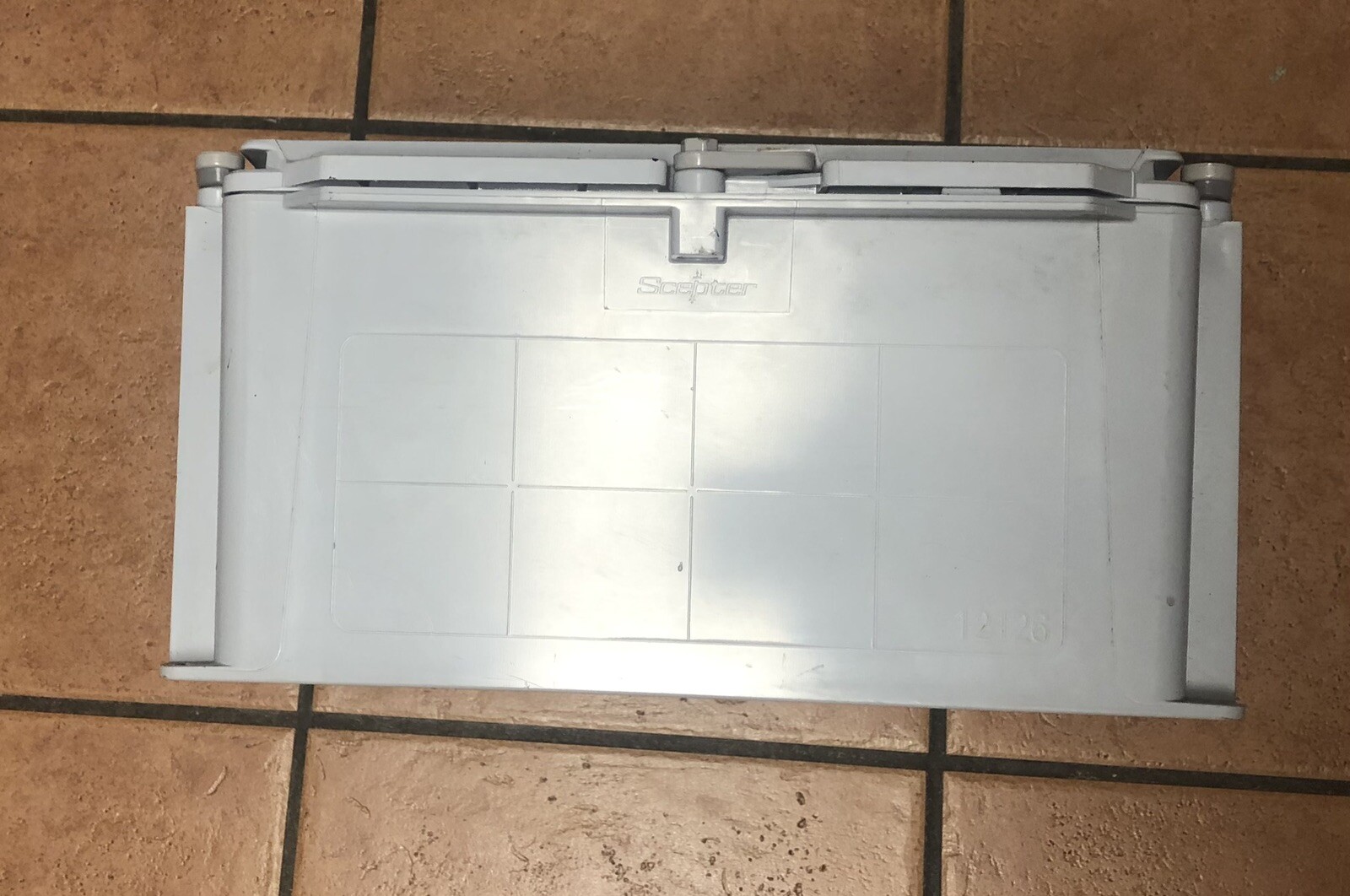 SCEPTER JBX12126 Junction Pull Box PVC 12" x 1 2" x 6" Waterproof