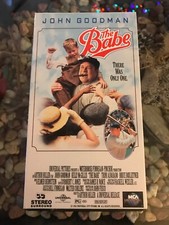 The Babe VHS (1992 MCA Home Video, John Goodman) Baseball, Babe Ruth