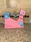 Vtg 1984 Barbie Fitness Workout Center Exercise Bike NICE Works 7" #S15