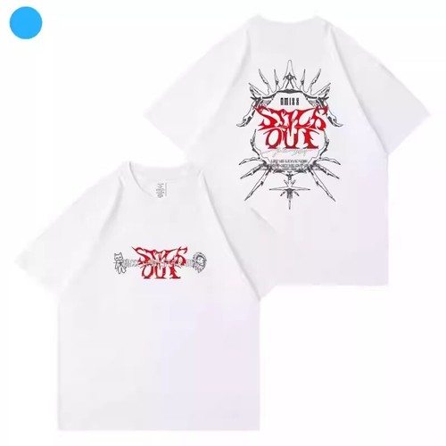Kpop NMIXX T Shirt Fe3O4 StickOut T-SHIRT Unisex Cotton TEE - Picture 3 of 7