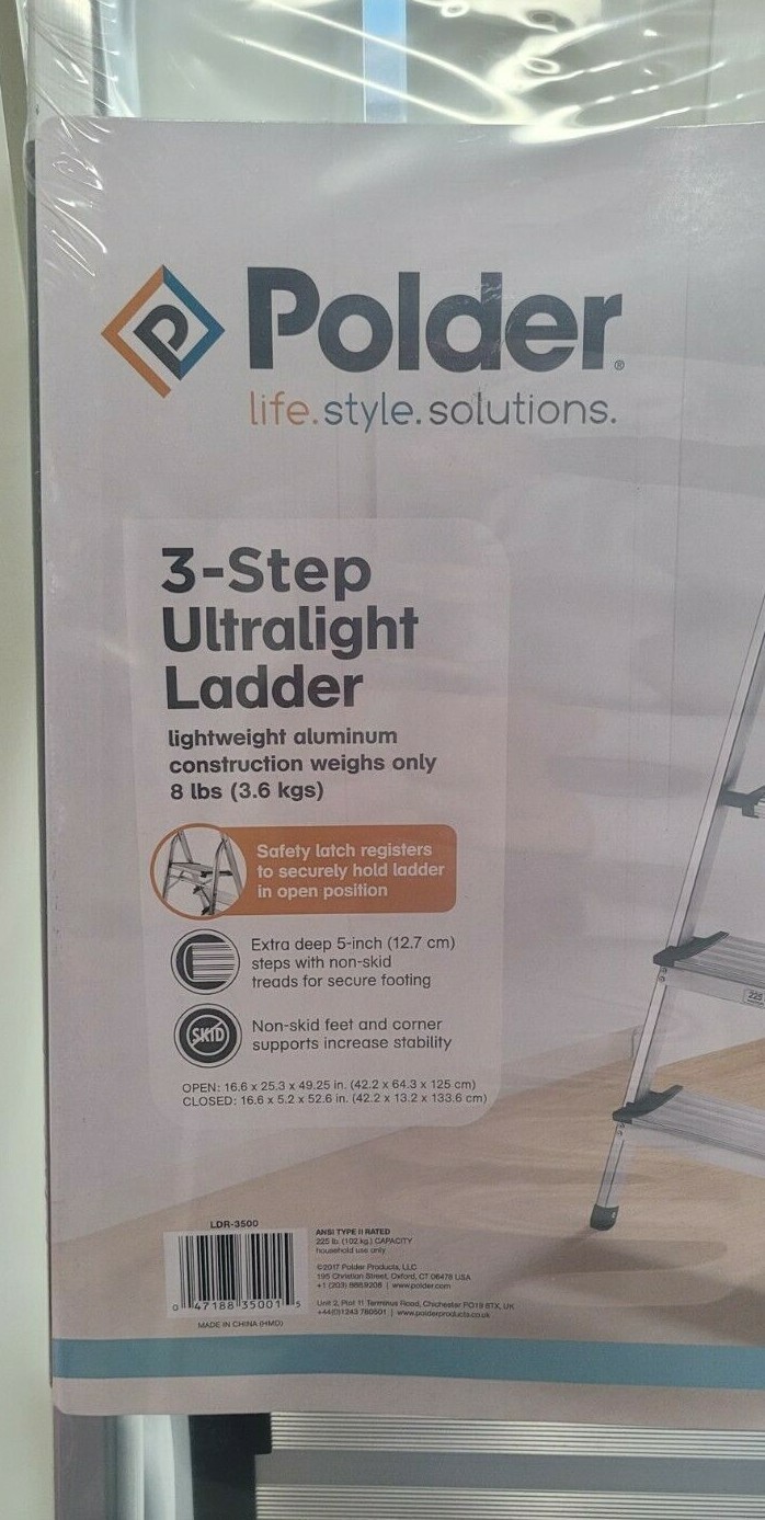 polder ultralight step stool