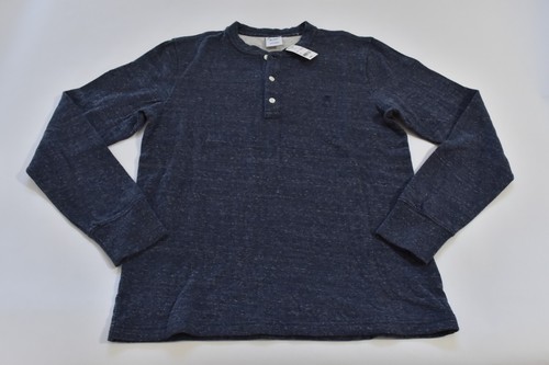 Brooks Brothers Men's Button Henley Size M - Blue - NWT - 第 1/3 張圖片