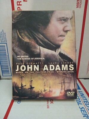 John Adams (HBO Miniseries), Good DVD, Paul Giamatti, Laura Linney ~ Shelf204