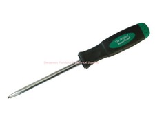 Original Robertson #1 Square Drive Screwdriver - Green Handle Scrulox SQ1 No 1
